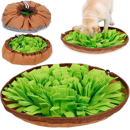 Tappetino olfattivo per snack SNIFFER pieghevole verde