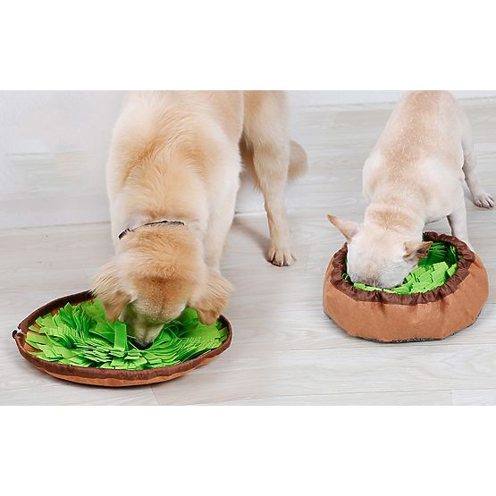 Tappetino olfattivo per snack SNIFFER pieghevole verde
