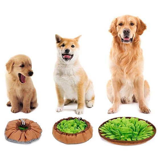 Tappetino olfattivo per snack SNIFFER pieghevole verde