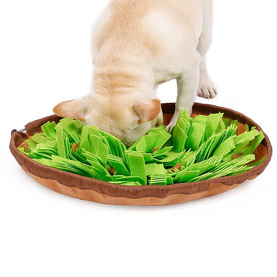 Tappetino olfattivo per snack SNIFFER pieghevole verde