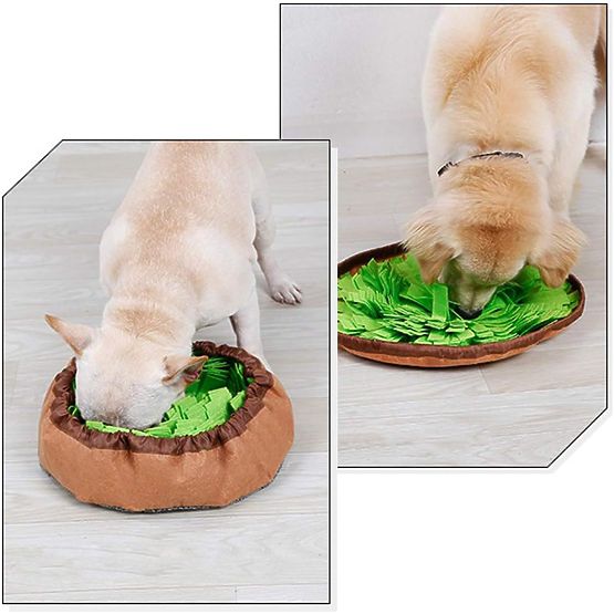 Tappetino olfattivo per snack SNIFFER pieghevole verde