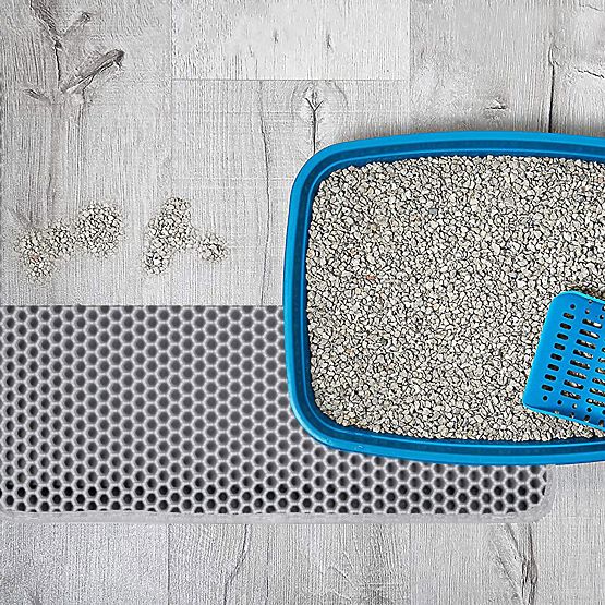 Tappetino per gatti Catsy 40x50 cm grigio