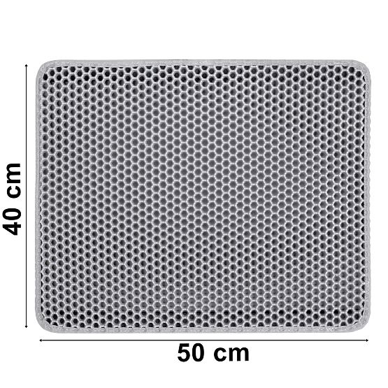 Tappetino per gatti Catsy 40x50 cm grigio