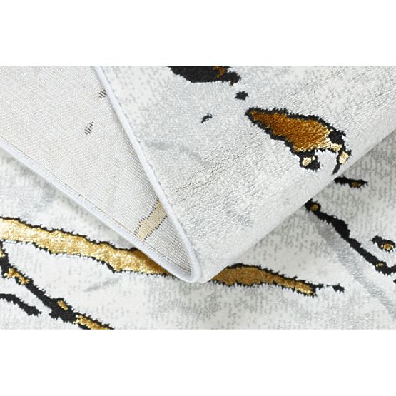 Tappeto ALLURE 1963 Marmo - Strutturale, elegante, glamour bianco / oro