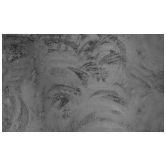 Tappeto di seta Rabbit - Grigio scuro