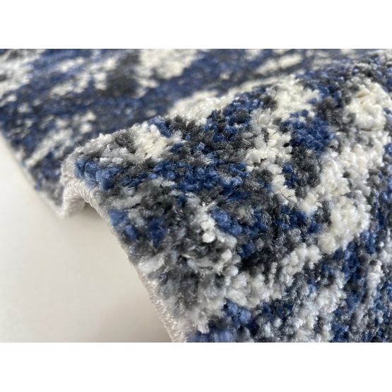 Tappeto in pezzi PESCARA - Blu marino