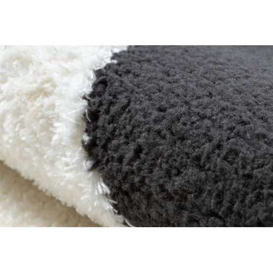 Tappeto moderno MODE 8531 astratto crema / nero