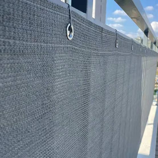 Tappeto protettivo per balcone grigio 1x5 m