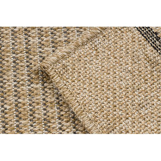 Tappeto SPARK 0688 beige/nero - Geometrico, sisal, strutturale
