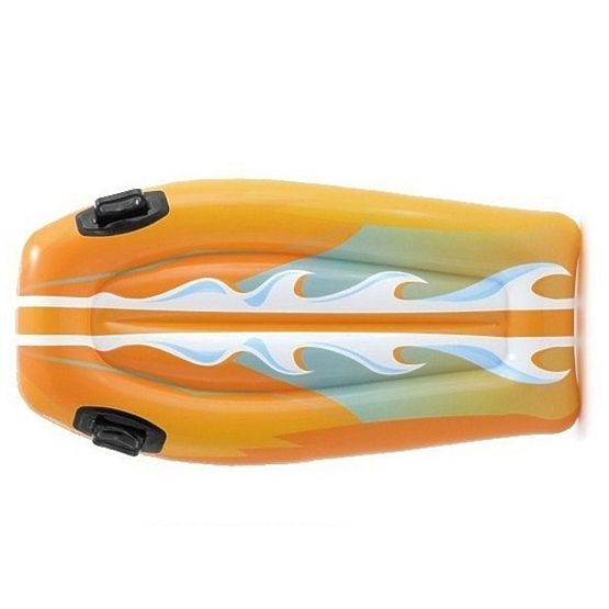 Tavola da nuoto gonfiabile con maniglie per bambini INTEX 58165 ARANCIONE