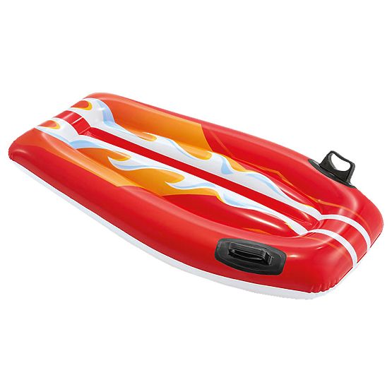 Tavola da nuoto gonfiabile con maniglie per bambini rossa INTEX 58165 RED