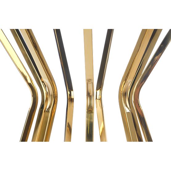 Tavolino AFINA S, specchio / oro (1p=1pz)