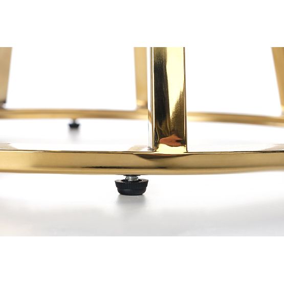 Tavolino AFINA S, specchio / oro (1p=1pz)