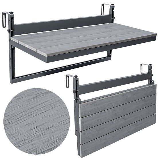 Tavolino da balcone sospeso AGATTI STONEWOOD