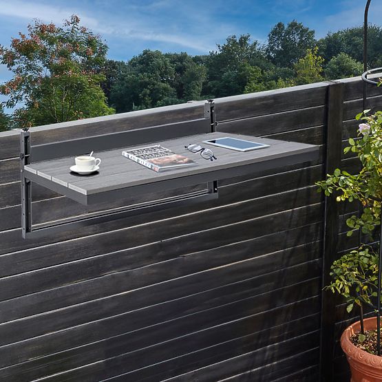 Tavolino da balcone sospeso AGATTI STONEWOOD