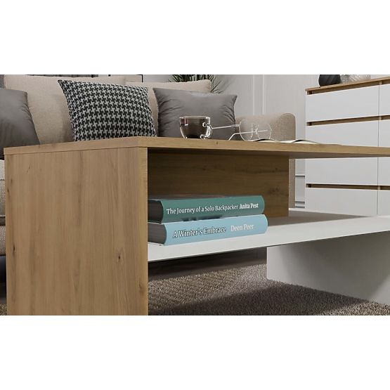 Tavolino da caffè Boston BOSTON ARTISAN BIANCO