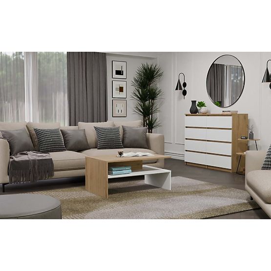 Tavolino da caffè Boston BOSTON ARTISAN BIANCO