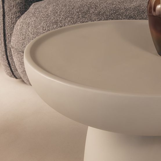 Tavolino da caffè Lagoon 60 cm, beige, opaco