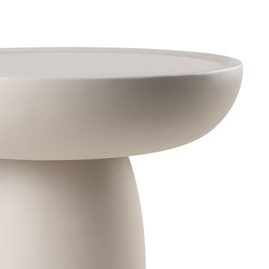 Tavolino da caffè Lagoon 60 cm, beige, opaco