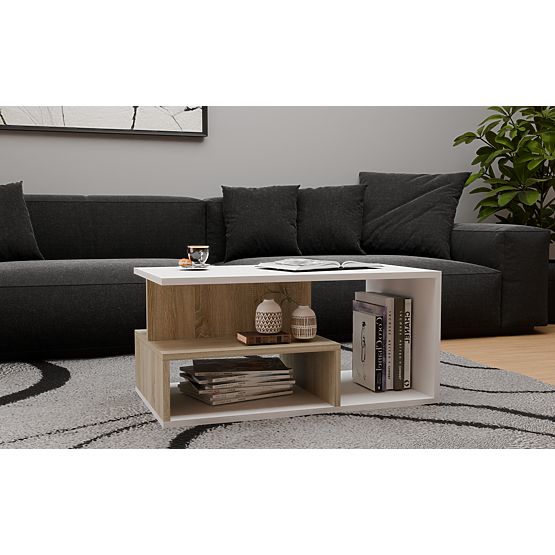 Tavolino da caffè Prima PRIMA BIANCO SONOMA