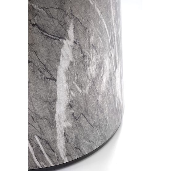 Tavolino da caffè ROSA marmo bianco / marmo grigio / oro (2p=1pz)