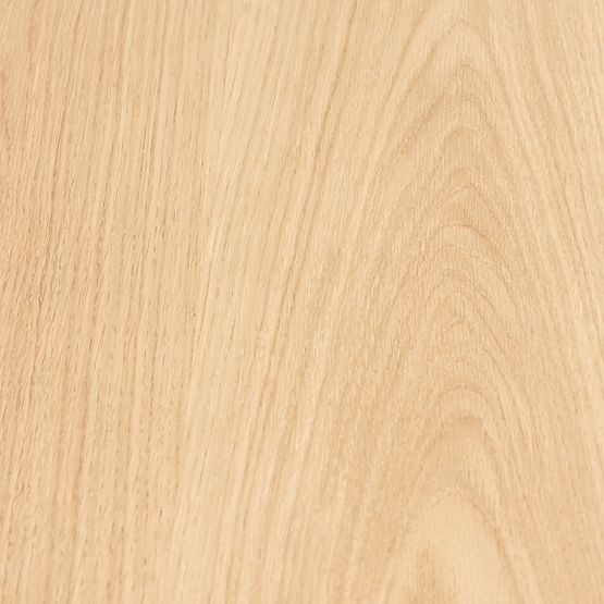 Tavolino da caffè rotondo Vesby 100 cm, rovere naturale, frassino, lamelle