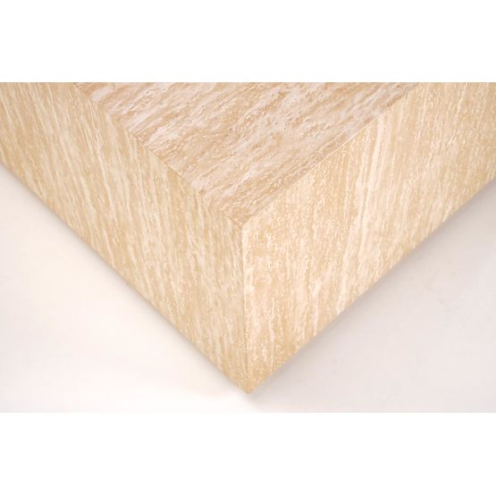 Tavolino da caffè TRAVERTINO KWADRAT, travertino (1p=1ks)