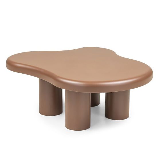 Tavolino da caffè Vercelli 100 cm, choco