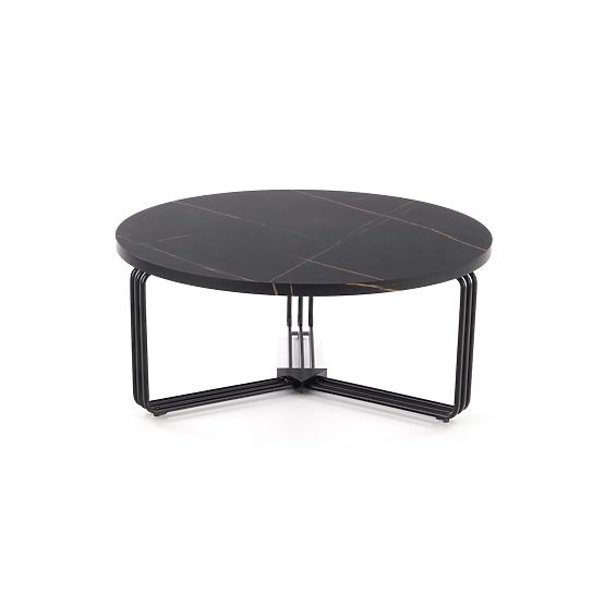 Tavolino da conferenza ANTICA piano - marmo nero, struttura - nero (2p=1pz)