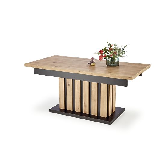 Tavolino da conferenza BARETTI rovere artisan/nero