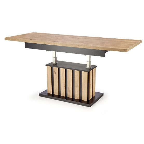 Tavolino da conferenza BARETTI rovere artisan/nero