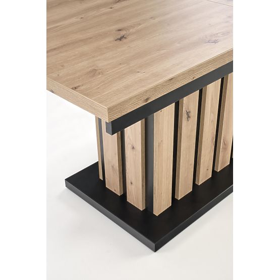 Tavolino da conferenza BARETTI rovere artisan/nero