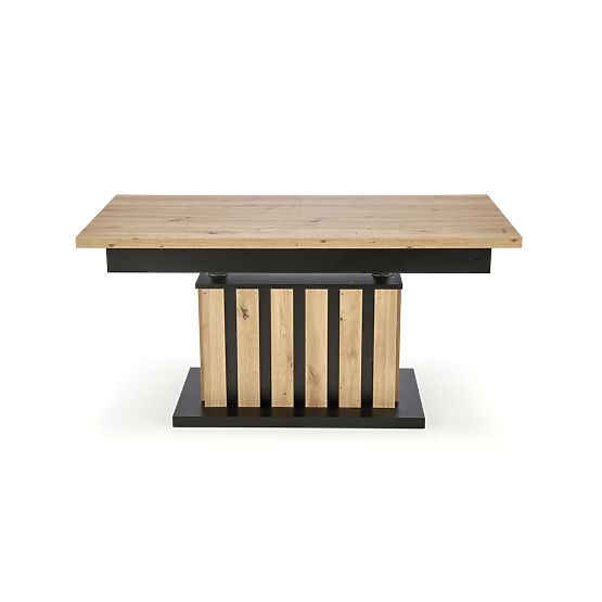 Tavolino da conferenza BARETTI rovere artisan/nero