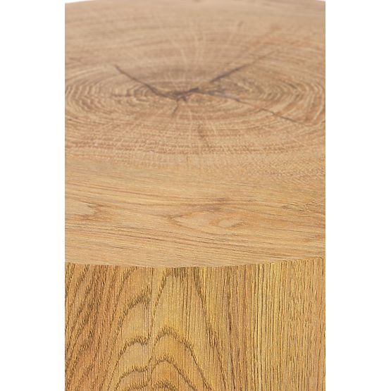 Tavolino da conferenza BROOKLYN-S rovere naturale/nero (1p=1pz)