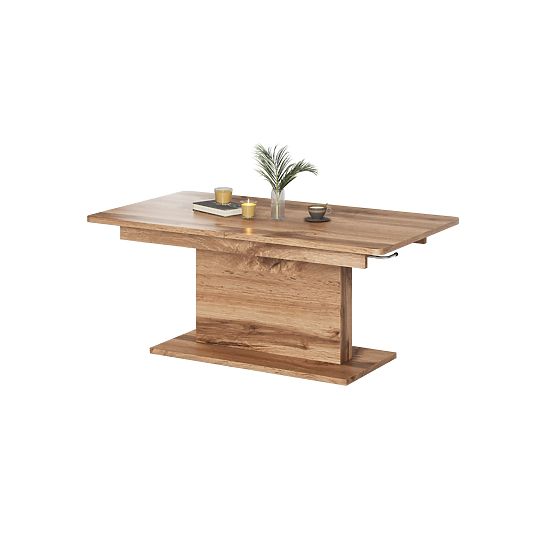 Tavolino da conferenza BUSETTI piano: rovere wotan, gambe: rovere wotan (2p=1ks)