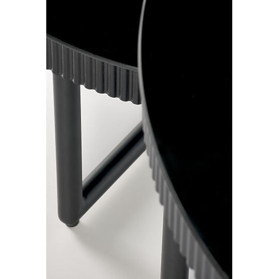 Tavolino da conferenza COSMO S, nero (1p=1pz)