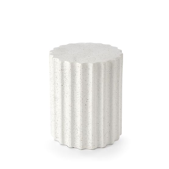 Tavolino da conferenza FARA composito - ossido di magnesio, bianco (1p=1pz)