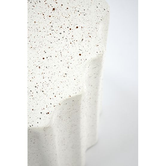 Tavolino da conferenza FARA composito - ossido di magnesio, bianco (1p=1pz)