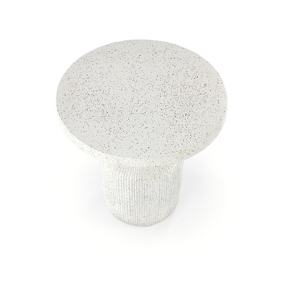 Tavolino da conferenza GIZA composito - ossido di magnesio, bianco (1p=1pz)