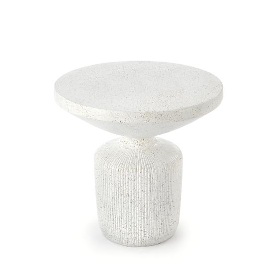 Tavolino da conferenza GIZA composito - ossido di magnesio, bianco (1p=1pz)