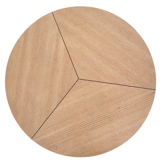 Tavolino da conferenza KARIDA rovere naturale/nero (1p=1pz)