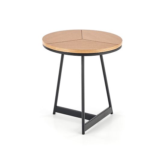 Tavolino da conferenza KARIDA-S rovere naturale/nero (1p=1pz)