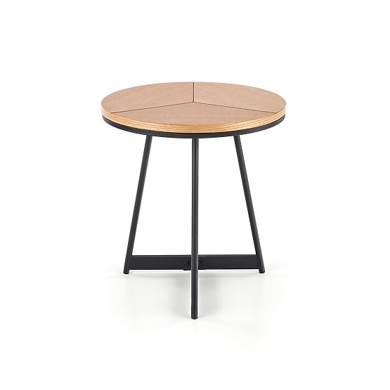 Tavolino da conferenza KARIDA-S rovere naturale/nero (1p=1pz)