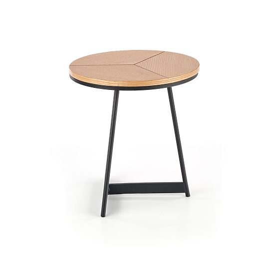 Tavolino da conferenza KARIDA-S rovere naturale/nero (1p=1pz)
