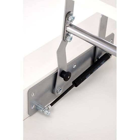 Tavolino da salotto BETTY con piano estraibile bianco (2p=1ks)