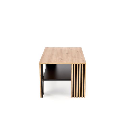 Tavolino da salotto FEMINA rovere artisan/nero