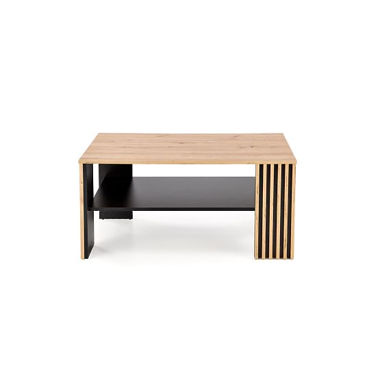 Tavolino da salotto FEMINA rovere artisan/nero