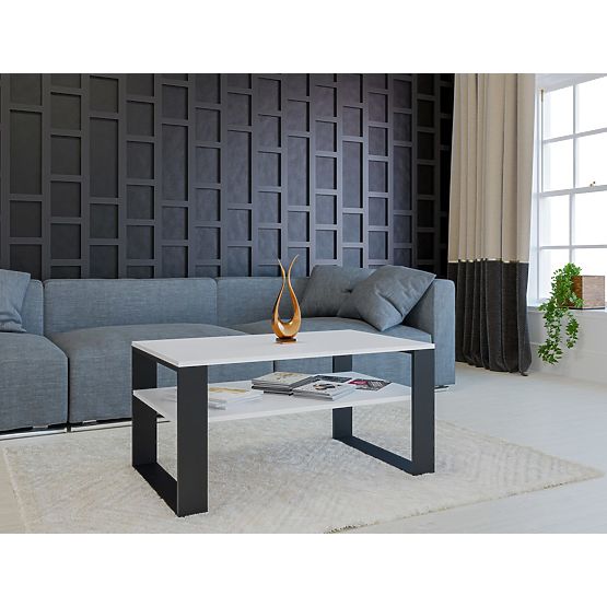 Tavolino da salotto Modern 1P BIANCO NERO