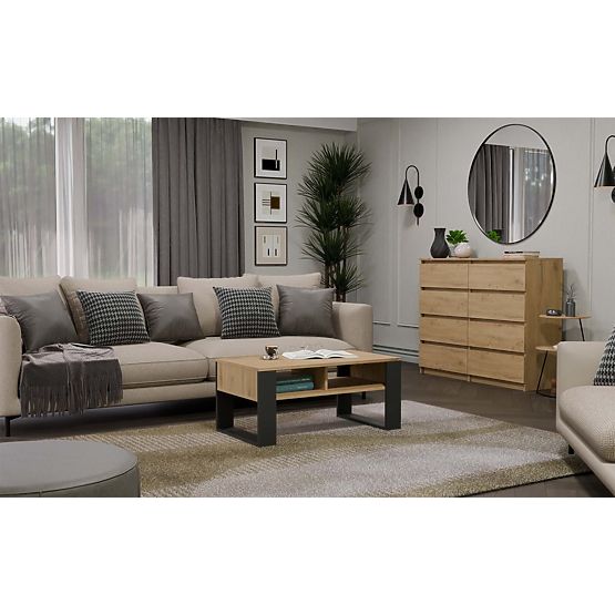 Tavolino da salotto Modern 2P ANTRACITE ARTISAN