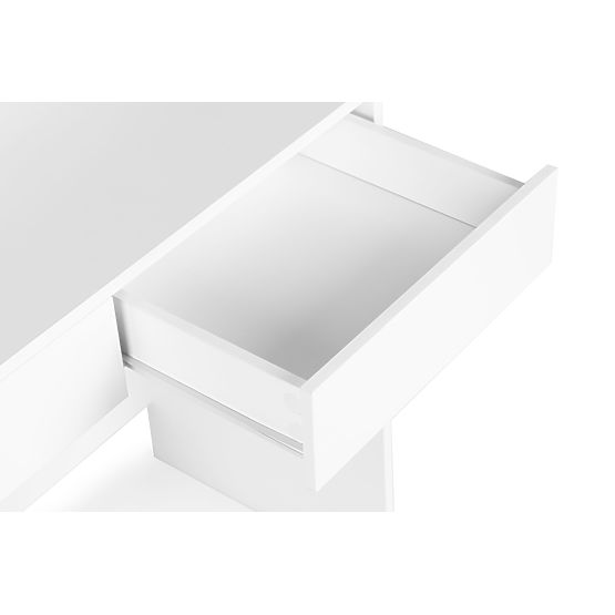 Tavolino da toeletta cosmetico con specchio e illuminazione LED 3 colori regolazione luminosità Mode